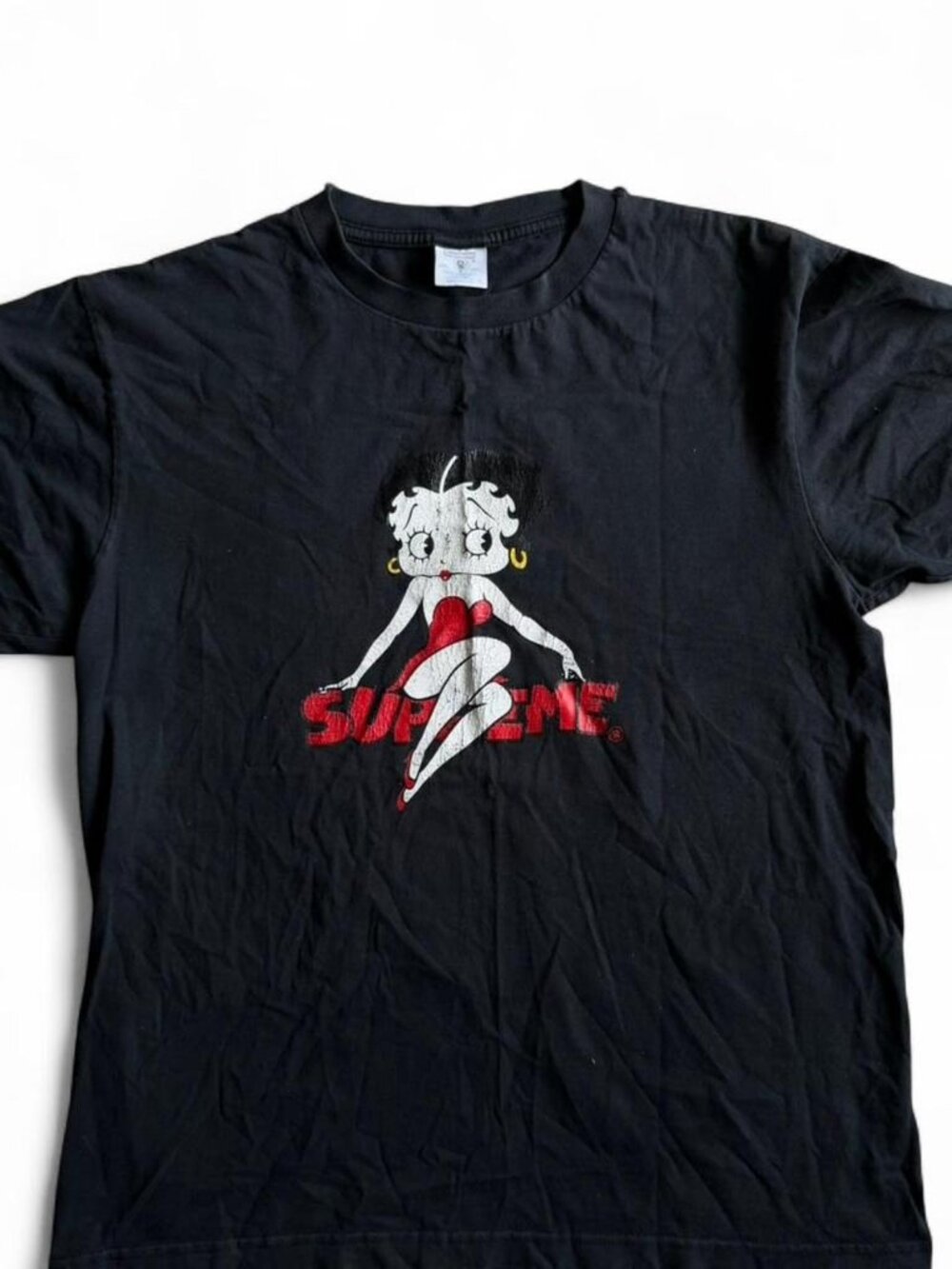 Supreme Betty Boop Tee Black SS16 Size M